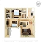 2BR/1BA