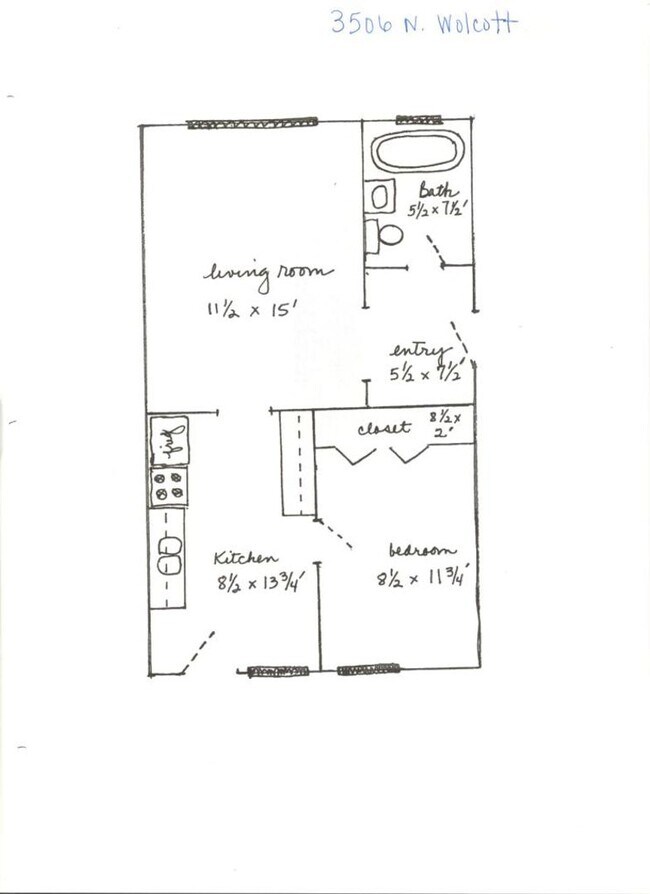 3506 N Wolcott Ave Unit 3506-1
