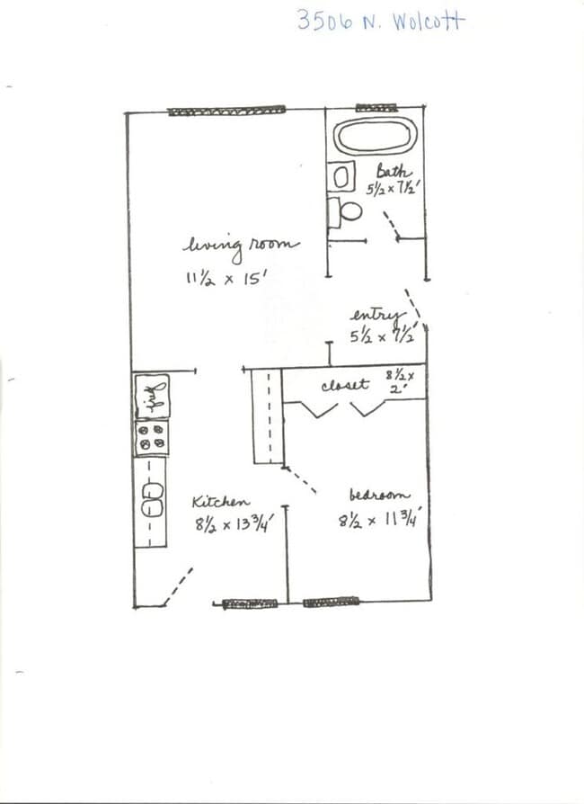 Photo - Sun-drenched Roscoe Village Unidad 3506-3