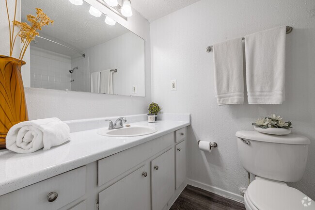 1BR, 1BA - 654SF - Bathroom