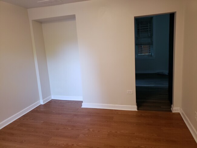 Living room w/Bookcase - 1810 S Throop St