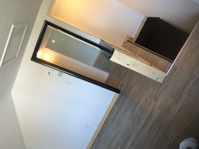 living area into bedroom - 301 N Main St Unit Apartment 3