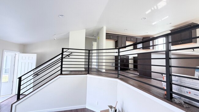 Custom metal railing