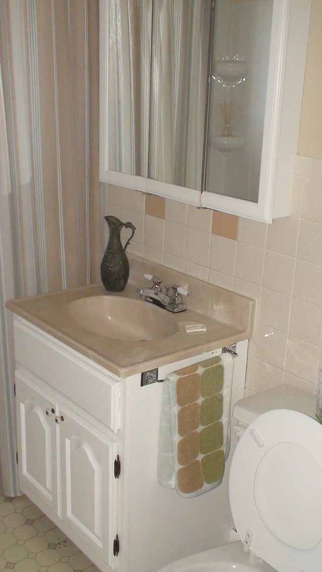 Model Bathroom - Country View Apartments