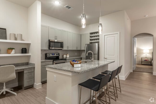 Kitchen and Built-In Desk