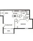 1BR/1BA