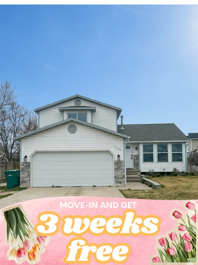 Building Photo - 2 Weeks Rent FREE! Spacious 3 Bed 2.5 Bath House for Rent in Layton!