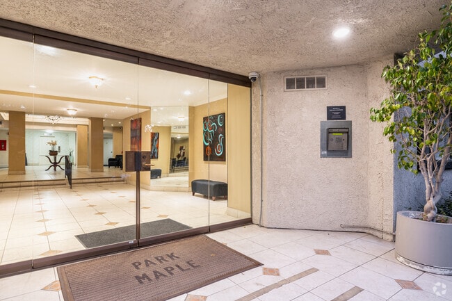 Entrance - Maple Drive Apartments