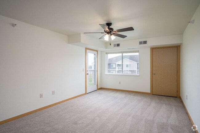 2BR, 1BA - Living Room