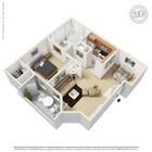 1BR/1BA
