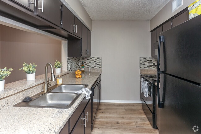 1HAB, 1BA, sala de estar - 877 pies cuadrados - Cocina