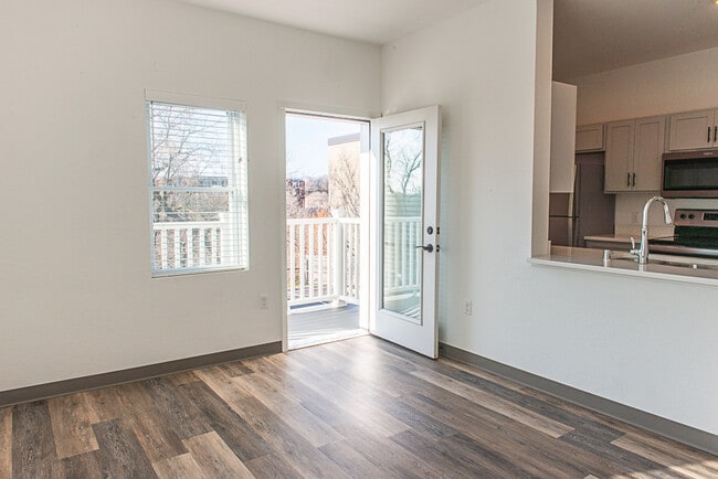 Unit 408 one bedroom-balcony facing woods