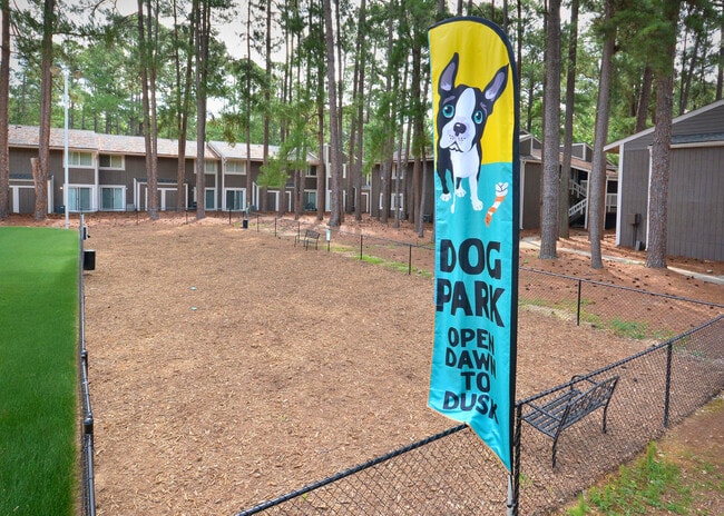 Parque para perros en Keystone Apartments en Fayetteville, Carolina del Norte