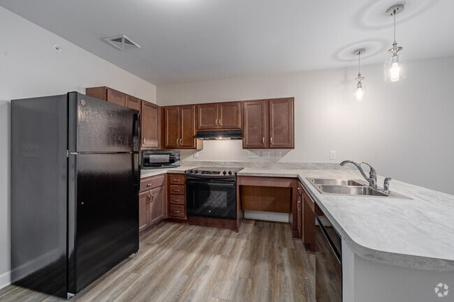 2BR, 1BA - 872SF - Kitchen - Bee Creek Crossing (Senior Apartments 55+)