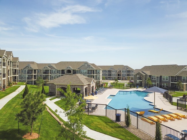Aerial - Cottages at Crestview Rental