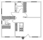 Three Bedroom Two Bath