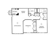 2BR/2BA