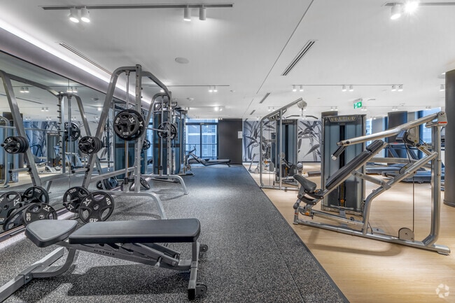 Salle de fitness, de yoga et d'étirements - The Corner On Broadway