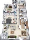 3 Bed - 2 Bed