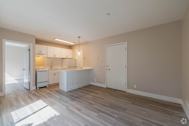 1BR - Living Room and Kitchen