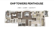 OHP Towers Penthouse floor plan The Felix @ Our Heroes Place