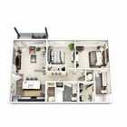 Two Bed - Two Bath: The Rowan