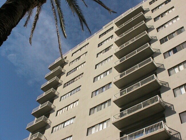 Looking up south side - Santa Monica Bay Towers