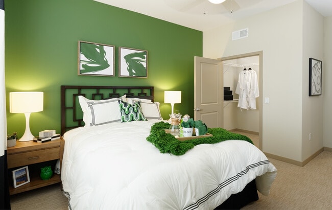 One Bedroom Apartment Master Bedroom with Walk-In Closet