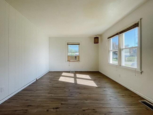 Photo - Fenced Yard and Garage