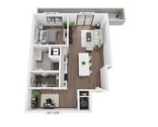 A4 floor plan Grove Central Residences
