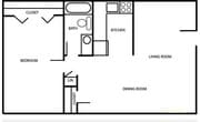 1BR/1BA