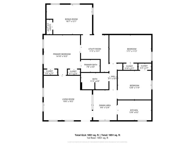Photo - AVAILABLE NOW 3 BEDROOM 2 BATH HOME WITH BONUS ROOM IN RIVER OAKS