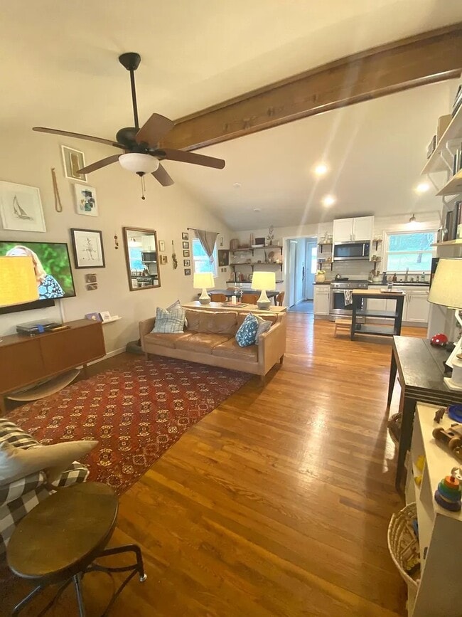 Living room and kitchen - 230 Pine Needle Rd