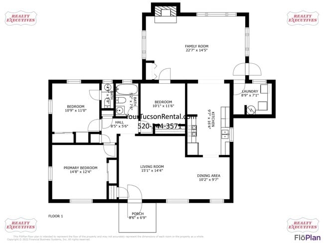 Photo - Grant & Silverbell Rd 3/1.5 with A/C