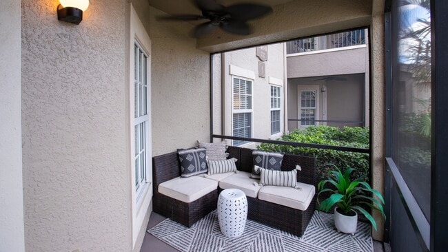 Experience the perfect blend of indoor comfort and outdoor charm with your very own cozy screened-in patio or balcony, ideal for relaxation.