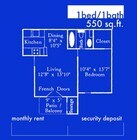 1BR/1BA