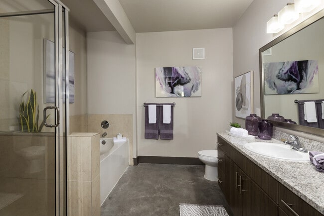 2BR, 2BA - 1163SF - Primary Bathroom
