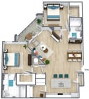 Weston B3 - Level 1 - 3D Floor Plan.jpg