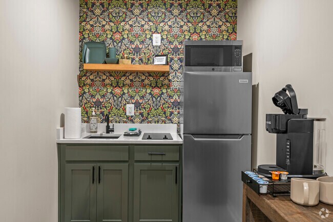 Olive Branch Motel - Standard Room Kitchen - The Olive Branch