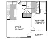 A-3 1Habitación