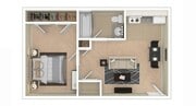 VairoVillage 1BD 1Bath 500sqft