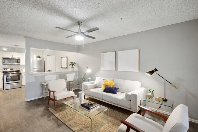 Sunrise on Bethany - Model Unit Living Room - Sunrise on Bethany