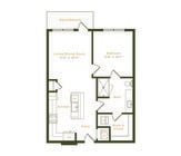 A1 floor plan Novel Nona