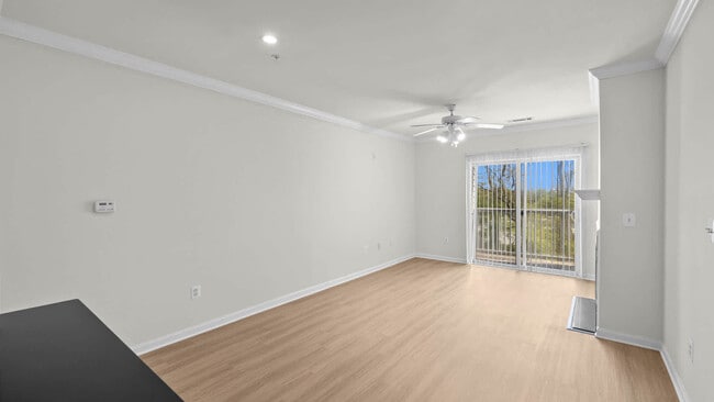 Living Room with Hard Surface Flooring - The Reserve at Eisenhower