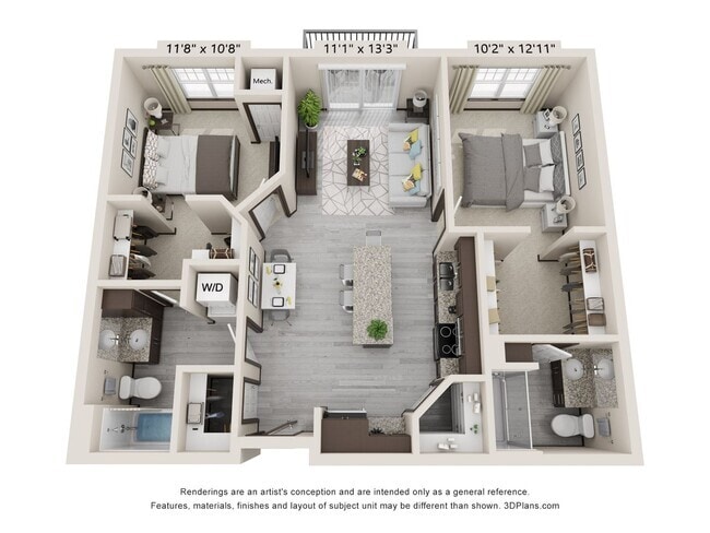 Building Photo - 2 Bdrm/2 Bath Apartment w/Balcony Unit B118