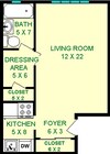 Stoker Studio Floorplan