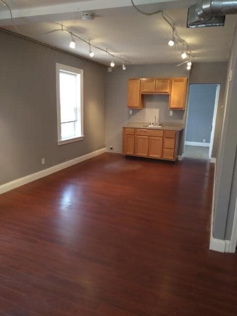 Kitchen area in Living Space - 7529 Forsyth Blvd Unit 2nd Floor