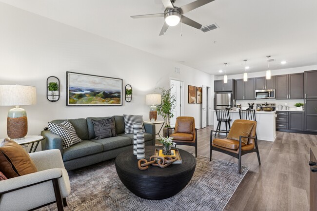 2BR, 2BA - 1,126SF - Living Room