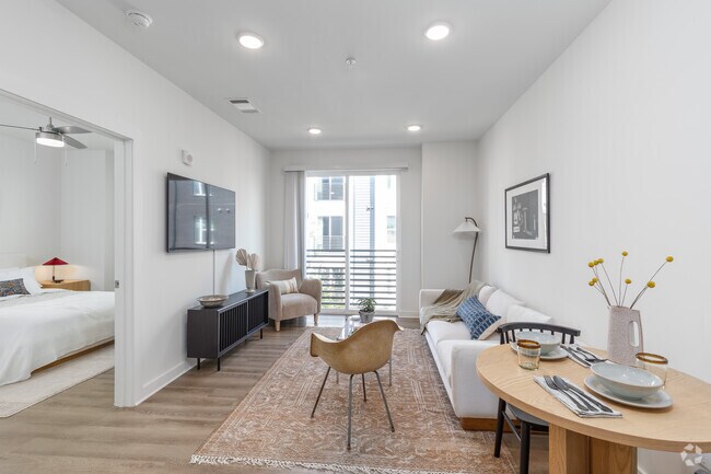 1HAB, 1BA - 1BA - 701SF - Sala de estar - Northerly