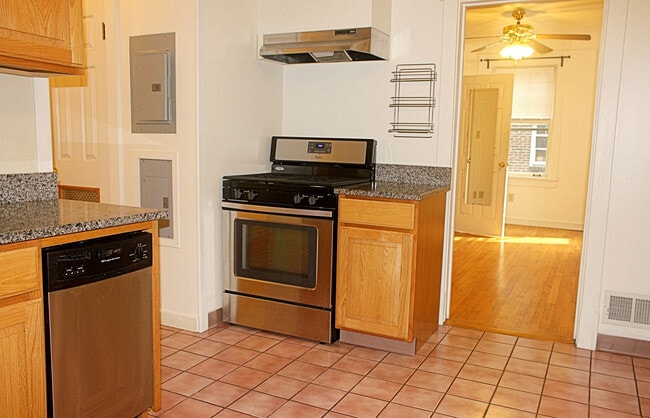 kitchen towards 2BR - 5840 Alderson St Unit 3